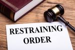 restraining order document